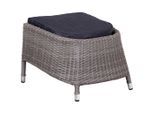 Gardenson , Grau , Metall, Kunststoff, Textil , 56x42x54 cm , Gartenmöbel, Gartensessel, Gartenhocker