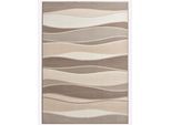 Teppich HEINE HOME Gr. 2, beige (beige, natur), B:120cm H:7mm L:170cm, Kunstfaser, Polypropylen, Teppiche, Teppich