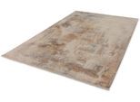 Teppich "Mystik 199" Gr. 4, beige, B:160cm H:7mm L:235cm, Kunstfaser, SCHÖNER WOHNEN-KOLLEKTION, Teppiche, Teppich, weiche Oberfläche, Wohnzimmer