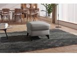 Polsterhocker SIT & MORE "Astoria", grau (anthrazit), B:63cm H:48cm T:74cm, 100% Polyester, Hocker, Polsterhocker, Passend zur "Astoria"-Serie