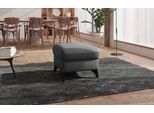 Polsterhocker SIT & MORE "Astoria", grau, B:63cm H:48cm T:74cm, 100% Polyester, Hocker, Polsterhocker, Passend zur "Astoria"-Serie