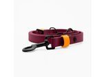 THE DOG IDEA Biothane Hundeleine Bordeaux M