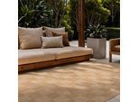 Teppich TED BAKER "Dorothy, Wendeteppich", beige (jute weiß), B:200cm H:8mm L:300cm, Polypropylen, Teppiche, Teppich, Designteppich, Wetterfest, Pflegeleicht, Modern, Wohnzimmer, Terrasse