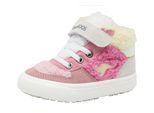 Sneaker KANGAROOS "Kavu Shady Fur EV", Mädchen, Gr. 24, bunt (rose, multi), Textil, Schuhe Sneaker, gefüttert