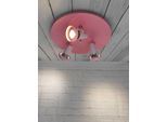 NIERMANN Deckenstrahler "Strahler, Kinderlampe", rosa, 3, Ø 35cm H: 15cm, 1 Stk., Leuchten, 3 verstellbare Spots, Kinderzimmer, Deckenstrahler