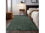Hochflor-Teppich OTTO HOME "Banji", grün, B:200cm H:37mm L:290cm, Polypropylen (PP), Teppiche, Uni Farben, weich und flauschig, auch als Läufer & in rund erhältlich