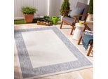 Teppich LIVABLISS "MELILLA", beige, B:160cm H:4mm L:213cm, Kunstfaser, Teppiche, Teppich, Teppich In- /Outdoor Boho Jute-Optik, Balkon, Terrasse, Garten, Beige