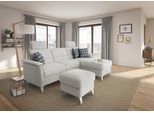 Ecksofa SIT & MORE "Palmera L-Form, B: 244 cm", silber, B:244cm H:89cm T:163cm, 100% Polyester, Sofas, Ecksofa, optional Bettfunktion & Bettkasten, Federkern
