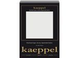 Spannbettlaken KAEPPEL "Single Jersey Mako Cotton", silber (silberfarben), L:200cm, Jersey, Obermaterial: 100% Baumwolle, Bettlaken, Spannbettlaken, Bettlaken aus 100% Baumwolle