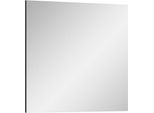 Spiegel HOME AFFAIRE "Rumba, Breite 70 cm", weiß (rauchsilber nachbildung, weiß hochglanz), B:80cm H:70cm T:2cm, Spiegelglas, Spiegel, Garderobenspiegel, Flurspiegel, Dielenspiegel, Wandspiegel