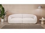 Big-Sofa "YANI, Designersofa, organische Form, Maße B/T/H: 240/64/81 cm", beige (creme), B:240cm H:81cm T:100cm, 100% Polyester, LEGER HOME BY LENA GERCKE, Sofas, Big-Sofa, mit Wellenunterfederung, auch in Bouclé, passend zur Serie