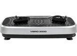 Vibrationsplatte CHRISTOPEIT SPORT "Vibro 3000", bunt (silberfarben, schwarz, rot), VibrationsplattenB:38cm H:12cm L:68cm, mit Transportrollen und ausziehbaren Griff, B:38cm H:12cm L:68cm