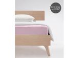 Spannbettlaken FLEURESSE "Comfort", rosa (rosé), B:200cm, Jersey-Elasthan, Obermaterial: 96% Baumwolle, 4% Elasthan (LYCRA), Bettlaken, Spannbettlaken, langlebig & bügelfrei,Perfekte Passform durch POWER-STRETCH