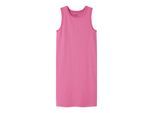 Jerseykleid NAME IT "NKFNAKAL SL SLIM DRESS NOOS", Mädchen, Gr. 164, N-Gr, strawberry moon, Jersey, Obermaterial: 95% Baumwolle, 5% Elasthan, slim fit kniefrei, Rundhals, Kleider Jerseykleid, Baumwollmischung, Jersey Rippware