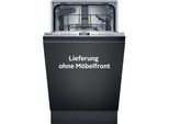 SIEMENS vollintegrierbarer Geschirrspüler "SR93EX25LE", Energieeffizienz: B, weiß, B:44,8cm H:81,5cm T:55cm, Geschirrspüler, vollintegrierbarer Geschirrspüler