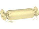 Kissenbezüge FLEURESSE "Colours", gelb (vanille), B:15cm L:40cm, Interlock-Jersey, Obermaterial: 100% Baumwolle, Kissenbezüge, edler, bügelfreier Interlock-Jersey aus 100% Baumwolle