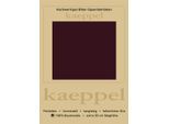Spannbettlaken KAEPPEL "Spannbettlaken Biber", rot (burgund), L:200cm, Biber, Obermaterial: 100% Baumwolle, Bettlaken, Spannbettlaken, 100% Baumwolle, kuschelig weich ideal für Winter