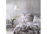 Wendebettwäsche APELT "Dorothy", grau, B/L: 135cm x 200cm, 1 Stk., 1 Stk., Satin (Bio-Baumwolle), B/L: 80cm x 80cm, Satin (Bio-Baumwolle), Obermaterial: 100% Baumwolle, Bettwäsche, Wendebettwäsche, exklusive Design Bettwäsche mit großblütigen Magnolienzweige