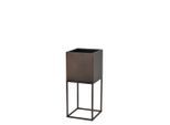 Möbelix , Braun , Metall , 19x47x19 cm , Handmade in Europe , UV-beständig ,