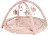 Spielbogen FEHN "Lazy, Crazy & Pink, Flamingo, 3-D-Activity-Decke", rosa (rose), Spielbögen, Baby, Flauschstoff, Plüsch, Polyester, Softvelours, Spielbogen, mit 5 abnehmbaren Spielzeugen