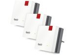 3x FRITZ!Repeater 1200 AX WiFi Range-Extender GigE WiFi6 2.4 GHz, 5 GHz