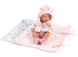 Babypuppe LLORENS "Badepuppe Nica, 40 cm", rosa (weiß, neutral), Puppen, BabyH:40cm, Vinyl, Babypuppe, H:40cm