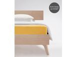Spannbettlaken FLEURESSE "Comfort", gelb (sonne), B:200cm, Jersey-Elasthan, Obermaterial: 96% Baumwolle, 4% Elasthan (LYCRA), Bettlaken, Spannbettlaken, langlebig & bügelfrei,Perfekte Passform durch POWER-STRETCH