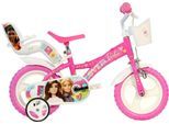 Kinderfahrrad DINO BIKES "Barbie 12" Kinderfahrrad 2-4 Jahre" Gr. 21, rosa, Fahrräder, Kinder, 12 Zoll (30,48cm) hinten: 12 Zoll (30,48cm)