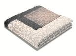 Wohndecke BIEDERLACK "Arabesk", beige, B:150cm L:200cm, Baumwolle, Polyacryl, Polyester, Wohndecken, Wohndecke, zartes Allovermuster aus üppigen Ornamenten