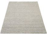 Teppich OCI DIE TEPPICHMARKE "NEW VILLA GEO", grau (grau, creme), B:80cm H:20mm L:150cm, Polypropylen, Teppiche, Teppich, fein kariertes Design, Wohnzimmer