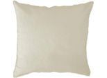 Kissenbezug FLEURESSE "Provence", beige (leinen), B:40cm L:40cm, Leinen, Obermaterial: 50% Baumwolle, 50% Leinen, Kissenbezüge, Kissenbezug, Leinen, Premium Qualität, kühlende Stoff
