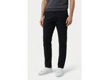 Chinohose OLYMP "ARONA", Herren, Gr. 33, Länge 30, marine, Web, Obermaterial: 67% Baumwolle, 24% Lyocell, 7% Polyester, 2% Elasthan, unifarben, slim fit lang, Hosen Chinohose, slim fit