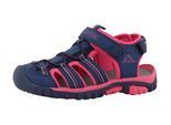 Sandale KAPPA "MITRA", Mädchen, Gr. 33, navy, pink, Synthetik, Schuhe Sandale