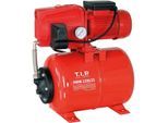 T.I.P. HWW 1200/25 Hauswasserwerk - Guss 31111, 5.000 l/h, 50 m Förderhöhe, 1.200 W, 22 l Druckkessel, robust