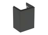 Geberit Smyle Square Handwaschbecken-Unterschrank 500351JK1 44,2x61,7x35,6cm, 1 Tür links, lava matt