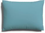 Kissenbezug SCHLAFGUT "EASY JERSEY Kissenhülle 100% Baumwolle, weicher Edel-Jersey, bügelfrei", blau (petrol mid), B:60cm L:80cm, Jersey, Obermaterial: 100% Baumwolle, Kissenbezüge, Kissenbezug, mit farblich angepasstem Reißverschluss, pflegeleicht, formstabil