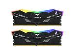 Team Group T-Force Deltaα RGB DDR5 Desktop Memory schwarz - 32 GB, 3.600 MHz