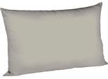 Kissenbezüge FLEURESSE "Colours", grau, B:40cm L:60cm, Interlock-Jersey, Obermaterial: 100% Baumwolle, Kissenbezüge, edler, bügelfreier Interlock-Jersey aus 100% Baumwolle