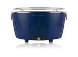 Classe InstaGrill - Holzkohle-Tischgrill - Gehäuse Ozeanblau