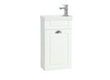 Waschtisch VCM "2-tlg Gäste WC Waschplatz Bad Waschtisch Casalo", weiß, B:41cm T:22cm, Waschtische, Waschtisch