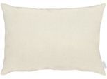 Dekokissen APELT "Tony" Gr. 1, beige (natur, unifarben), B:40cm H:5cm L:60cm, Polyester, Dekokissen_Sitzkissen_Kissenhüllen, Dekokissen, Kissenhülle mit Füllung, 1 Stück
