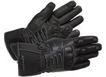 Motorradhandschuhe ROLEFF "RO 83" Gr. XXL, schwarz, Handschuhe, XXL, Obermaterial: 90% Rindsleder, 10% Nylon. Innenfutter: 100% Polyester, Motorradhandschuhe, winddicht, wasserdicht