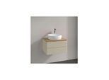 Villeroy und Boch Antao Waschtisch-Unterschrank K18011HJ 60x36x50cm, Waschbeckenplattenfarbe honey oak, silk grey matt lacquer