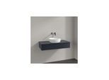 Villeroy und Boch Antao Waschtisch-Unterschrank K09150HG 100x19x50cm, Hahnloch, Waschbeckenplattenfarbe Lack, midnight blue matt lacquer