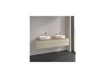 Villeroy und Boch Antao Waschtisch-Unterschrank K28051HJ 160x36x50cm, Hahnloch, Waschbeckenplattenfarbe honey oak, silk grey matt lacquer