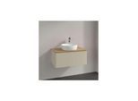 Villeroy und Boch Antao Waschtisch-Unterschrank K30011HJ 80x36x50cm, Waschbeckenplattenfarbe honey oak, silk grey matt lacquer