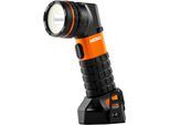 LED Taschenlampe NEBO "Nebo Master Series SL25", orange (grau), H:15,5cm L:5,6cm T:19,5cm, Aluminium, Mobilleuchten, 400m Reichweite für 6,5 Stunden