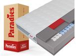 Taschenfederkernmatratze PARADIES "Neuheit: Paradies Prolife Supreme, Matratze 90x200, 140x200 cm & mehr", weiß, neutral, B:80cm H:22cm L:200cm, Bezug: 65% Polyester, 35% Viskose, Matratzen, Taschenfederkernmatratze, 7-Zonen Matratze, ergonomisch, atmungsaktiv