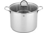Gemüsetopf CS KOCH-SYSTEME "Trier", silber (edelstahlfarben), H:28,5cm Ø:32cm, Töpfe, Gemüsetopf, Induktion