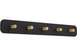 EGLO Deckenleuchte "CIVITATE", braun (schwarz, braun), H: 8,5cm, 1 Stk., Leuchten, Deckenleuchte in schwarz und braun aus Stahl, Holz - 18W - Warmweiß, Deckenleuchte